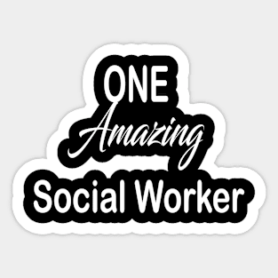 Social Worker Sticker